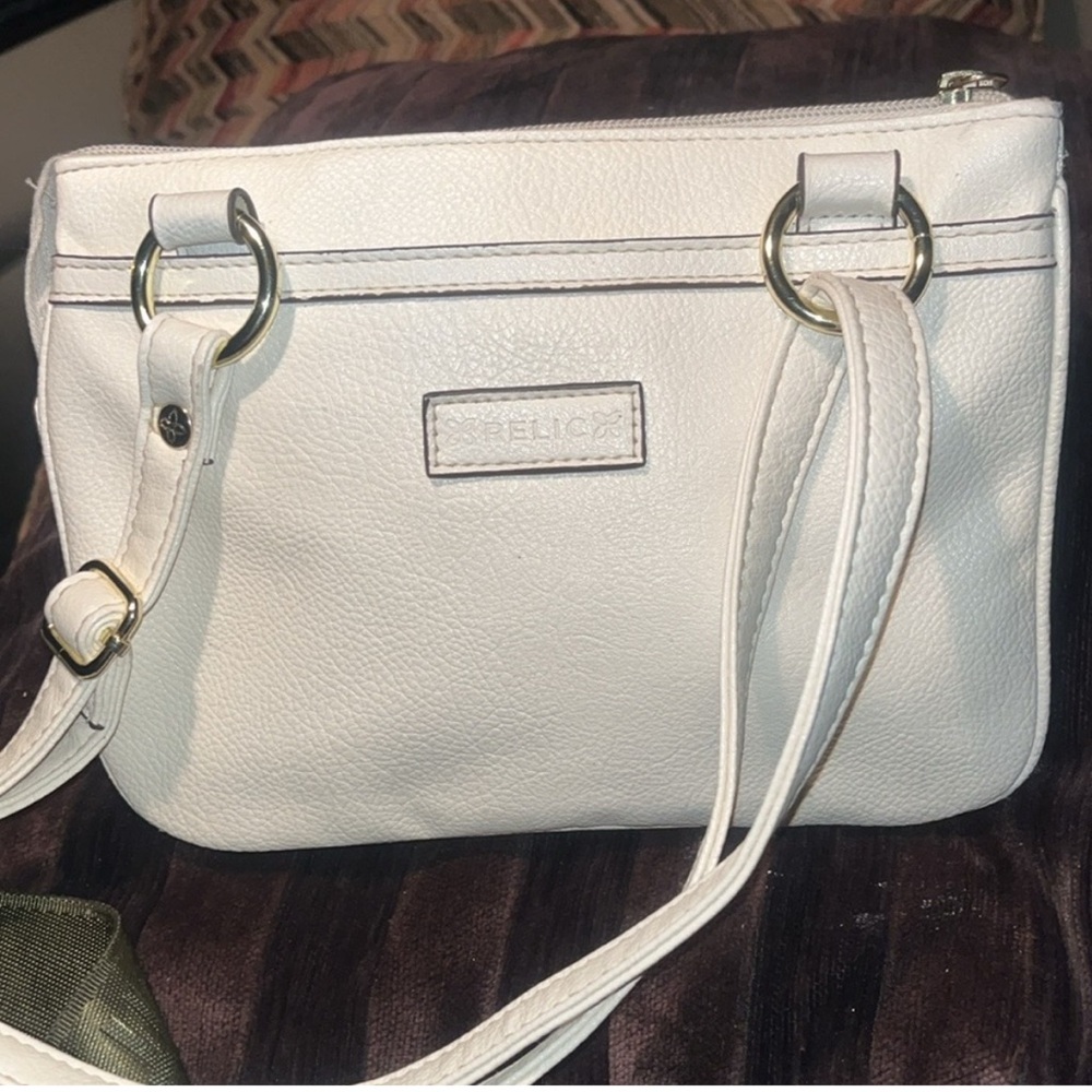 Relic Chic Ivory Crossbody Bag
